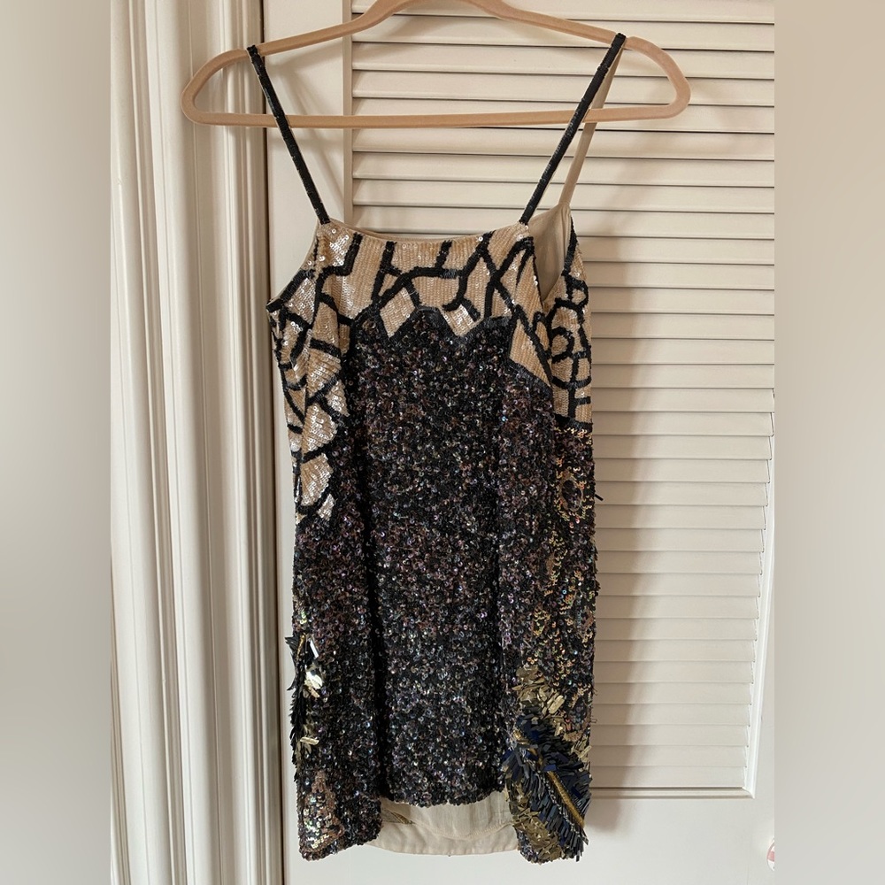 All Saints Dreamcatcher Sequin Dress - Picture 2 of 8